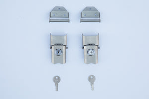 Lid Lock and Strike Plate Stainless Steel
