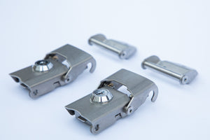 Lid Lock and Strike Plate Stainless Steel