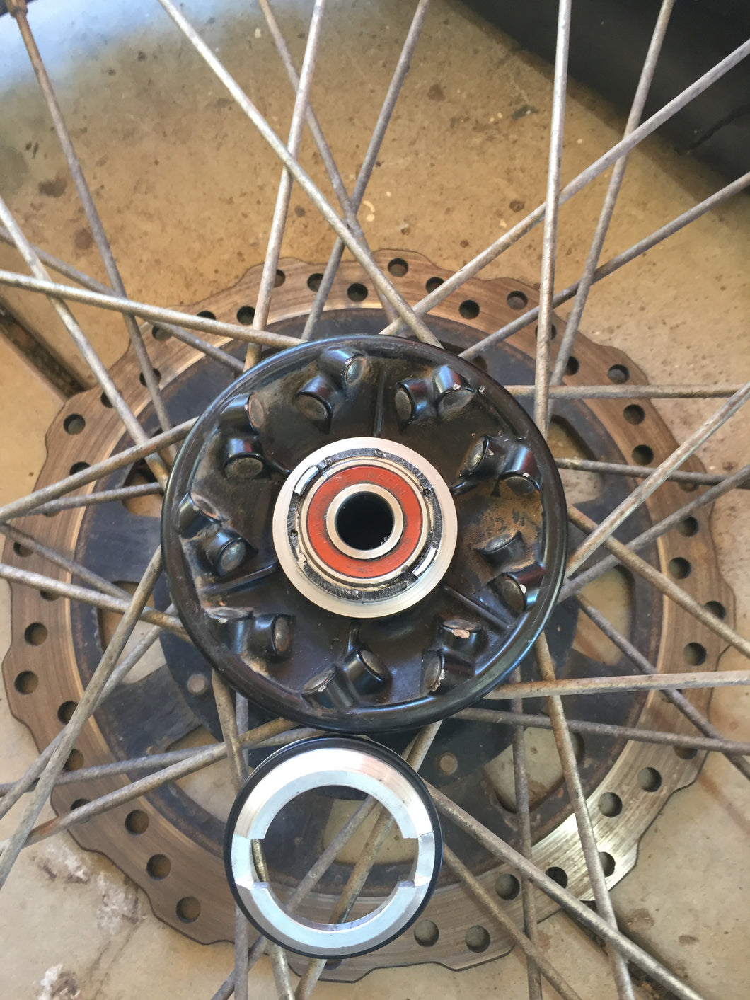 Kawasaki KLR Speedo Hub Fix